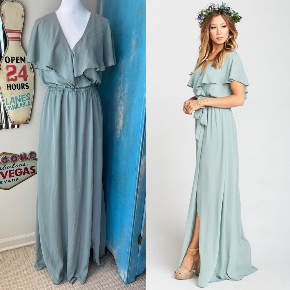 Show Me Your Mumu Audrey Maxi Dress Bridesmaid Formal Wedding Guest Whimsy